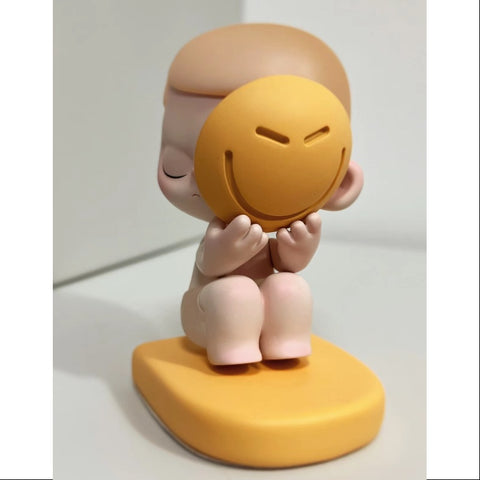 KUBO Emotional Paintball Art Toy Figure 2023 Limited Orange KUBO Emotional Paintball Art Toy Figure 2023 Limited Orange