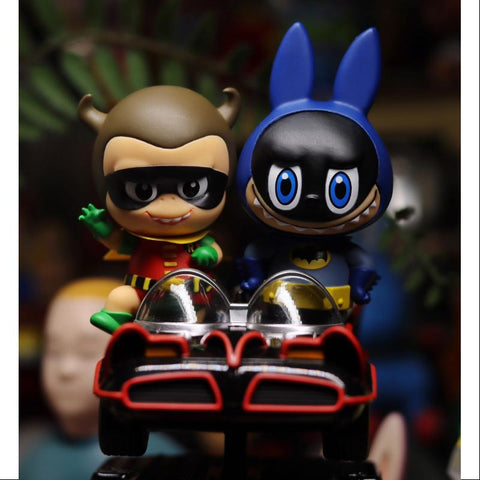 Labubu The Monsters Batman Labubu & Robin YAYA Rocking Car LIMITED Labubu The Monsters Batman Labubu & Robin YAYA Rocking Car LIMITED