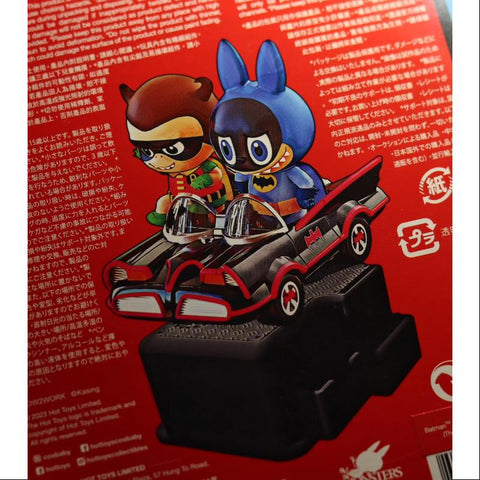 Labubu The Monsters Batman Labubu & Robin YAYA Rocking Car LIMITED Labubu The Monsters Batman Labubu & Robin YAYA Rocking Car LIMITED