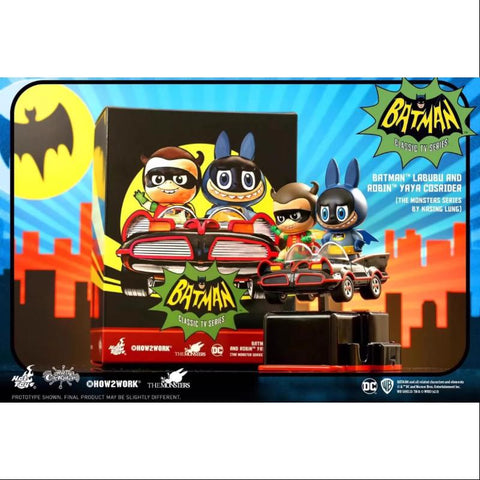 Labubu The Monsters Batman Labubu & Robin YAYA Rocking Car LIMITED Labubu The Monsters Batman Labubu & Robin YAYA Rocking Car LIMITED