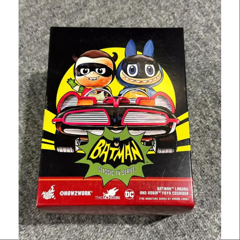 Labubu The Monsters Batman Labubu & Robin YAYA Rocking Car LIMITED Labubu The Monsters Batman Labubu & Robin YAYA Rocking Car LIMITED
