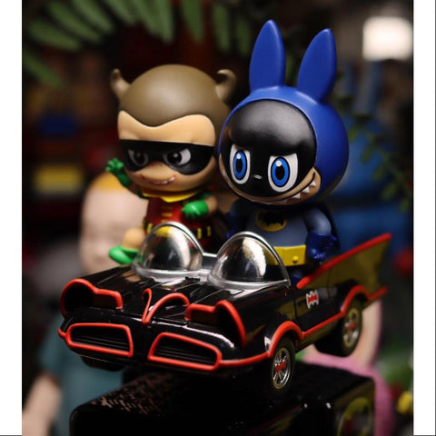 Labubu The Monsters Batman Labubu & Robin YAYA Rocking Car LIMITED Labubu The Monsters Batman Labubu & Robin YAYA Rocking Car LIMITED