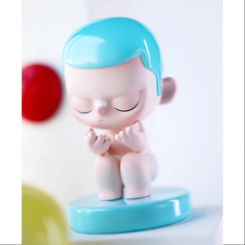 KUBO Emotional Paintball Art Toy Figure 2023 Limited Blue KUBO Emotional Paintball Art Toy Figure 2023 Limited Blue