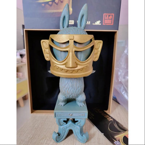Labubu The Monsters X Sanxingdui Archaeology Gold Mask LIMITED Labubu The Monsters X Sanxingdui Archaeology Gold Mask LIMITED
