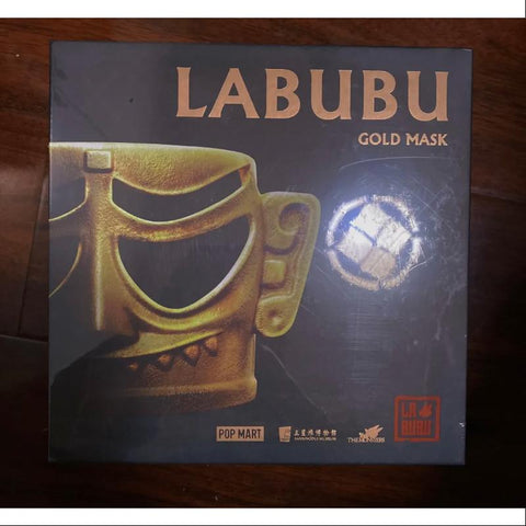 Labubu The Monsters X Sanxingdui Archaeology Gold Mask LIMITED Labubu The Monsters X Sanxingdui Archaeology Gold Mask LIMITED