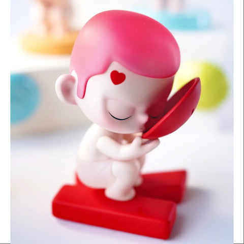 KUBO Emotional Paintball Art Toy Figure 2023 Limited Red KUBO Emotional Paintball Art Toy Figure 2023 Limited Red