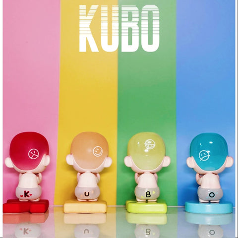 KUBO Emotional Paintball Set Of 4PCS Art Toy Figure 2023 Limited KUBO Emotional Paintball Set Of 4PCS Art Toy Figure 2023 Limited