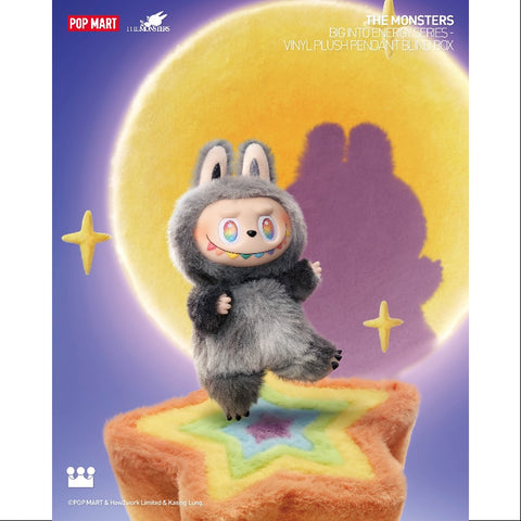 Labubu The Monsters Big into Energy Series Vinyl Plush Pendant Secret ID(1/72) Labubu The Monsters Big into Energy Series Vinyl Plush Pendant Secret ID(1/72)