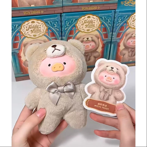 LuLu the Piggy Vintage Teddy Shop Vinyl Face Series Witty Teddy LuLu the Piggy Vintage Teddy Shop Vinyl Face Series Witty Teddy