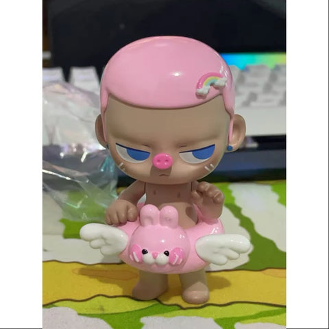 KUBO Bunny Swimming Ring Art Toy Figure 2024 Limited KUBO Bunny Swimming Ring Art Toy Figure 2024 Limited