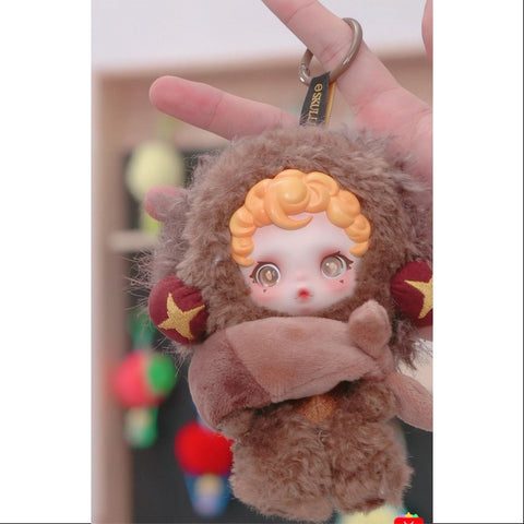 Skullpanda You Found Me Series Plush Doll Pendant Sneaky Chestnut Skullpanda You Found Me Series Plush Doll Pendant Sneaky Chestnut