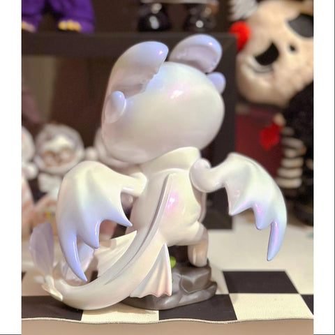 Labubu The Monsters How to Train Your Dragon Rare White Figurine LIMITED Labubu The Monsters How to Train Your Dragon Rare White Figurine LIMITED