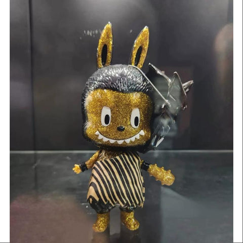 Labubu The Monsters X Oni Ninja Black Golden LIMITED Labubu The Monsters X Oni Ninja Black Golden LIMITED