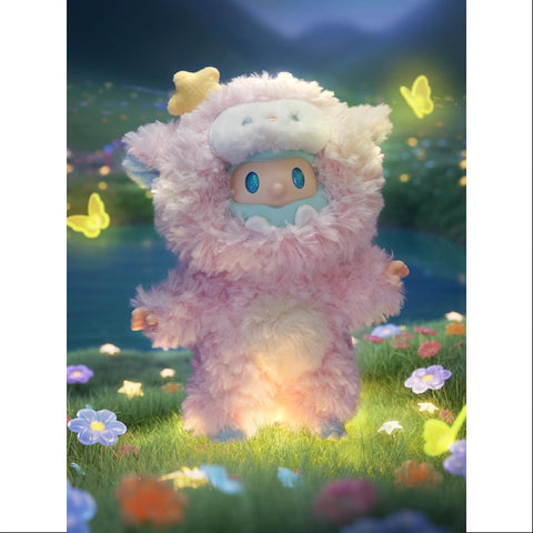 FARMER BOB Ani-Night Monster Series Vinyl Plush Pendant Starry Sheep Bob FARMER BOB Ani-Night Monster Series Vinyl Plush Pendant Starry Sheep Bob