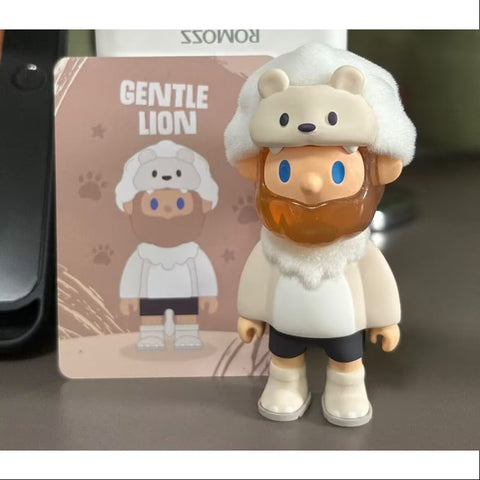 FARMER BOB Social Animal Series Surprise Gentle Lion FARMER BOB Social Animal Series Surprise Gentle Lion