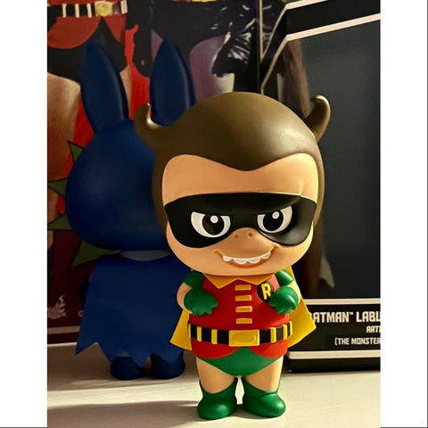 Labubu The Monsters Batman Labubu & Robin YAYA HongKong LIMITED Labubu The Monsters Batman Labubu & Robin YAYA HongKong LIMITED