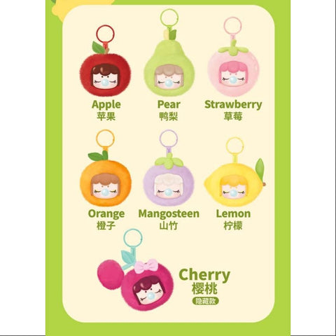 Nanci Fruit Mood Plush Pendant Series Whole Set Brand New With Plastic Nanci Fruit Mood Plush Pendant Series Whole Set Brand New With Plastic
