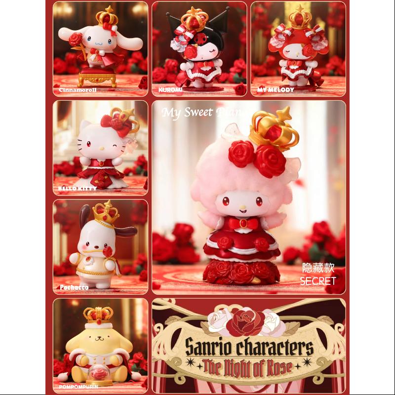 Sanrio Characters The Night of Rose Series Whole Set Brand New With Pl TOYSEZ Sanrio Characters The Night of Rose Series Whole Set Brand New With Pl TOYSEZ