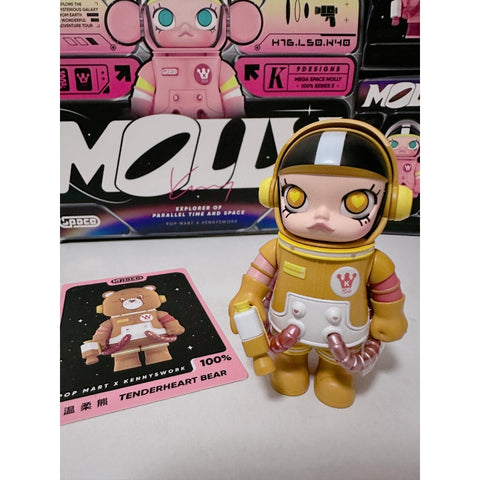 SPACE MOLLY MEGA 100% Series 3 Tenderheart Bear SPACE MOLLY MEGA 100% Series 3 Tenderheart Bear