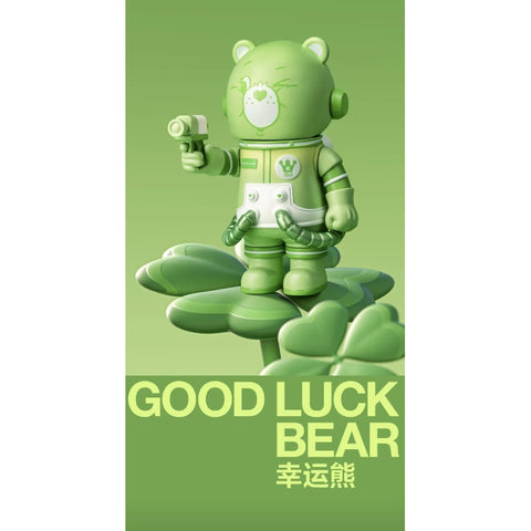 SPACE MOLLY MEGA 100% Series 3 Good Luck Bear SPACE MOLLY MEGA 100% Series 3 Good Luck Bear