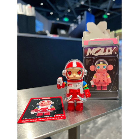 SPACE MOLLY MEGA 100% Series 3 Secret TEAM COCA-COLA SPACE MOLLY MEGA 100% Series 3 Secret TEAM COCA-COLA
