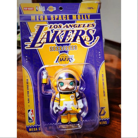 MEGA SPACE MOLLY 100% NBA Los Angeles Lakers 2023 LIMITED MEGA SPACE MOLLY 100% NBA Los Angeles Lakers 2023 LIMITED