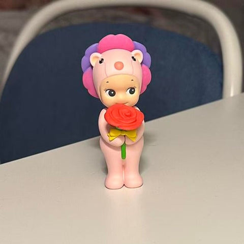 Sonny Angel Flower Gift Series Rose Lion Pink Sonny Angel Flower Gift Series Rose Lion Pink