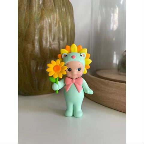 Sonny Angel  Flower Gift Series Sunflower Lion Mint Green Sonny Angel  Flower Gift Series Sunflower Lion Mint Green