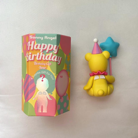 Sonny Angel Birthday Gift Bear Series Star Balloon Sonny Angel Birthday Gift Bear Series Star Balloon