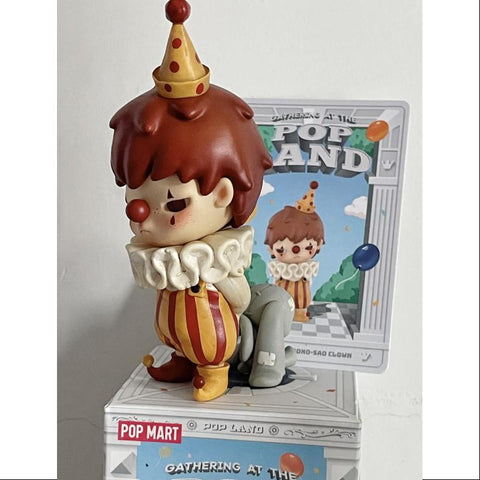 Hirono Pop Mart Gathering at the Pop Land Series Hirono Sad Clown Hirono Pop Mart Gathering at the Pop Land Series Hirono Sad Clown