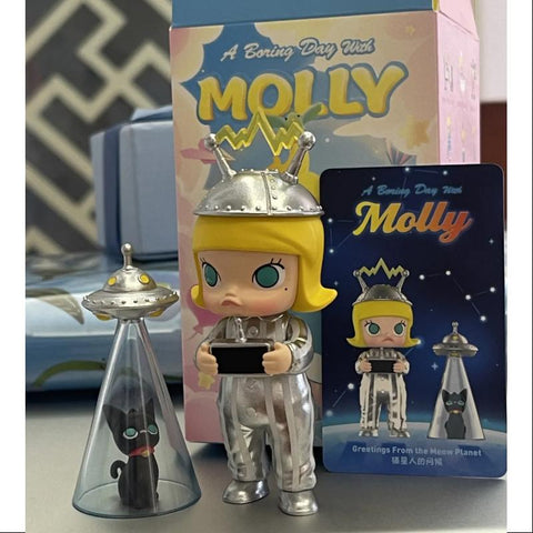 MOLLY A Boring Day With Molly Series secret GREETINGS FROM THE MEOW PLANET(1/144) MOLLY A Boring Day With Molly Series secret GREETINGS FROM THE MEOW PLANET(1/144)