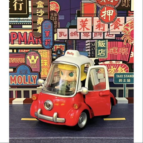 MOLLY Pop Mart PopCar Super Track Series secret MOLLY MINI TAXI(1/120) MOLLY Pop Mart PopCar Super Track Series secret MOLLY MINI TAXI(1/120)