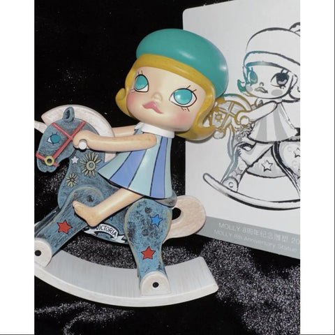 MOLLY Anniversary Statues Classical Retro Series 1 MOLLY & Unicorn(original ver.) MOLLY Anniversary Statues Classical Retro Series 1 MOLLY & Unicorn(original ver.)