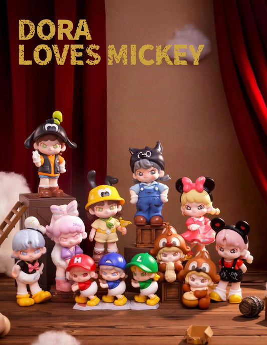 Disney DORA Loves Mickey Series Start to Sell Now