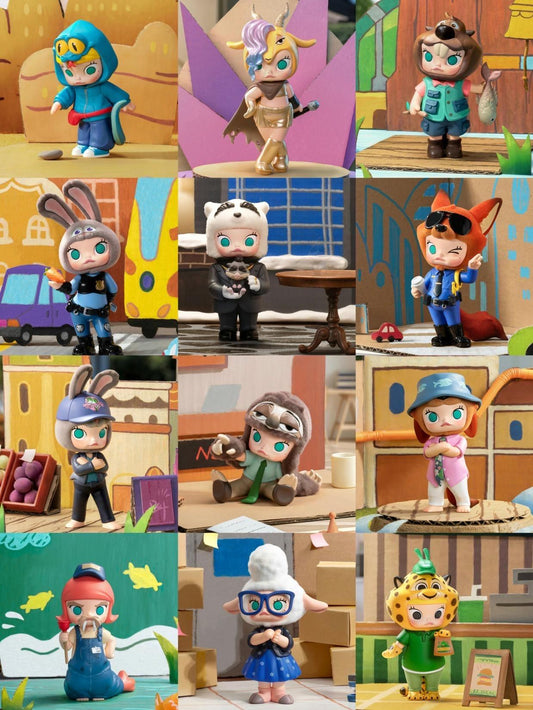 MOLLY Zootopia 2 Series-MOLLY and Zootopia Collaboration Blind Box Series