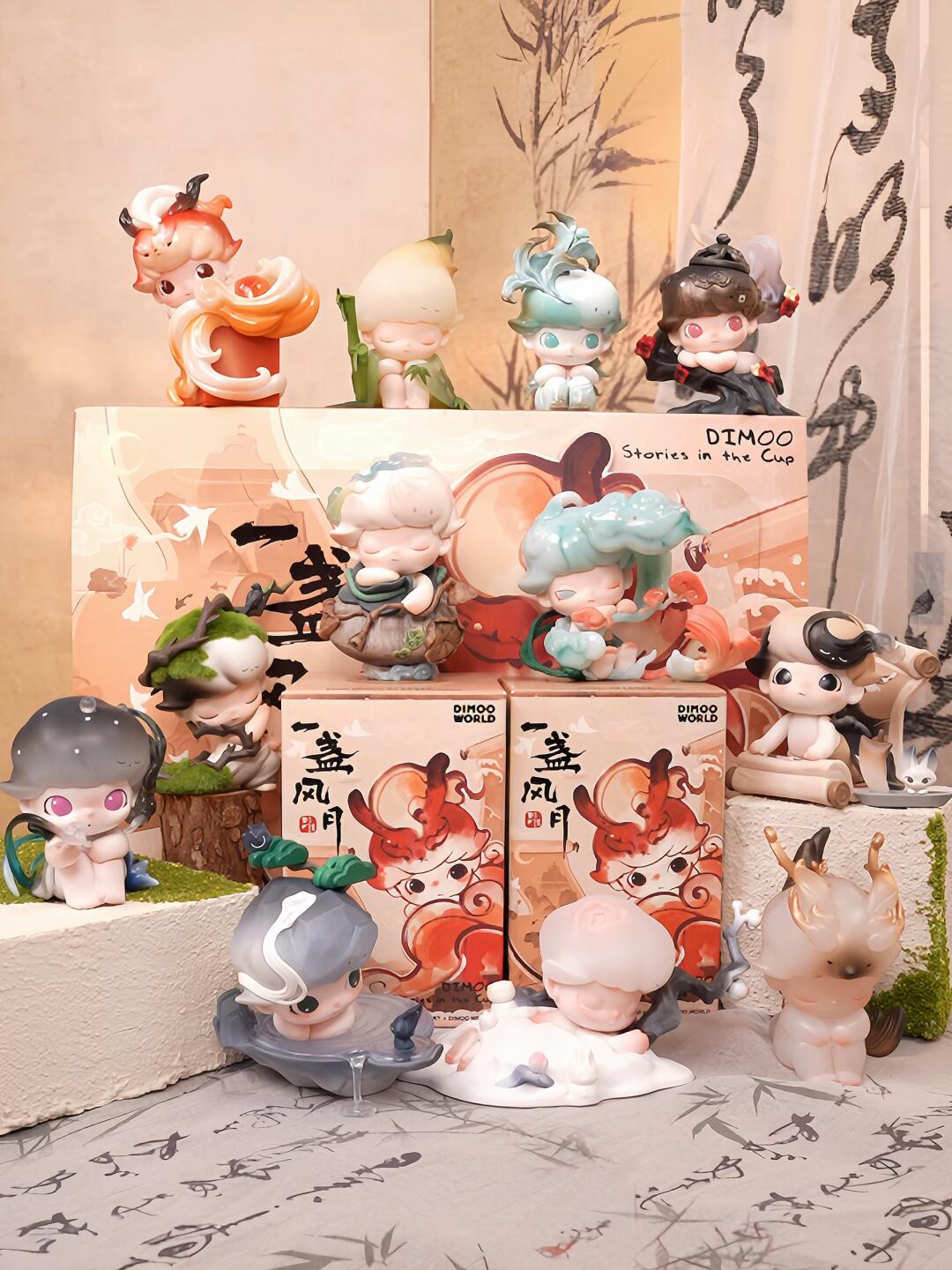 DIMOO Stories In The Cup Series-A beautiful Chinese Landscape Painting ...