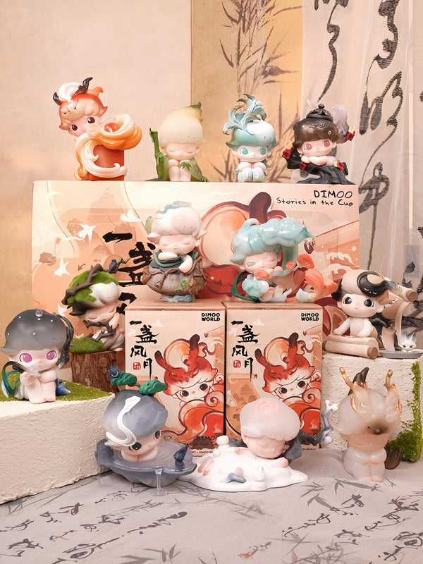 DIMOO Stories In The Cup Series-A beautiful Chinese Landscape Painting