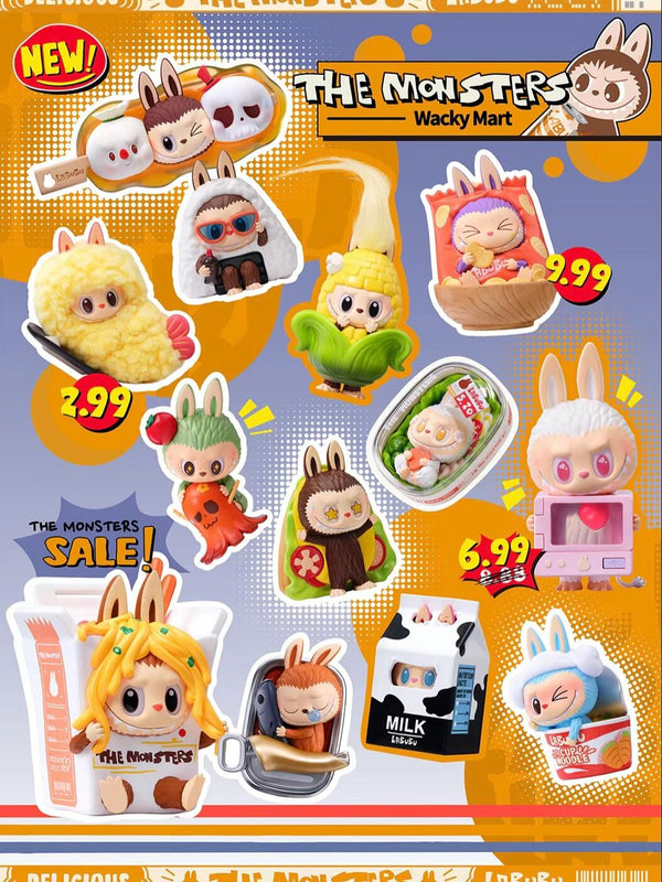 Pop Mart Labubu The Monsters Wacky Mart Series will release in June 12th