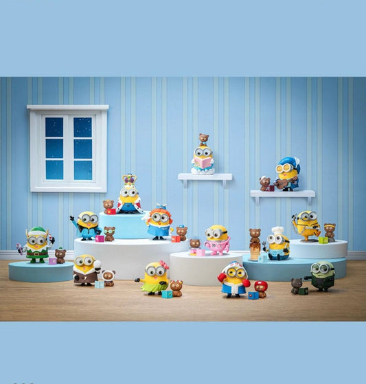 Pop Mart Minions Bedtime Stories by Bob and Tim Series New Released