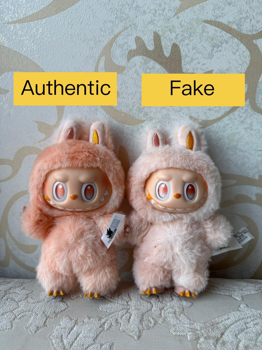 (July update)How to  Distinguish Labubu V3 Big into Energy Series Authentic or Fake