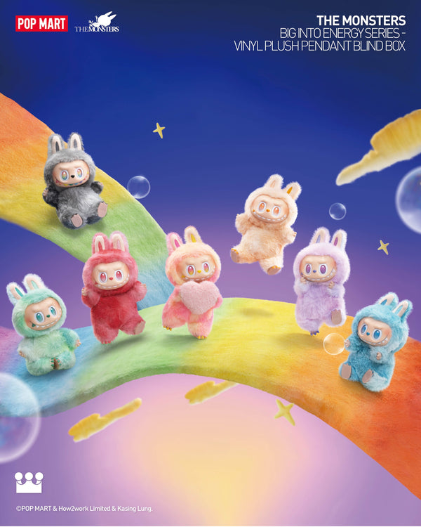 Labubu The Monsters Big into Energy Series Vinyl Plush Pendant