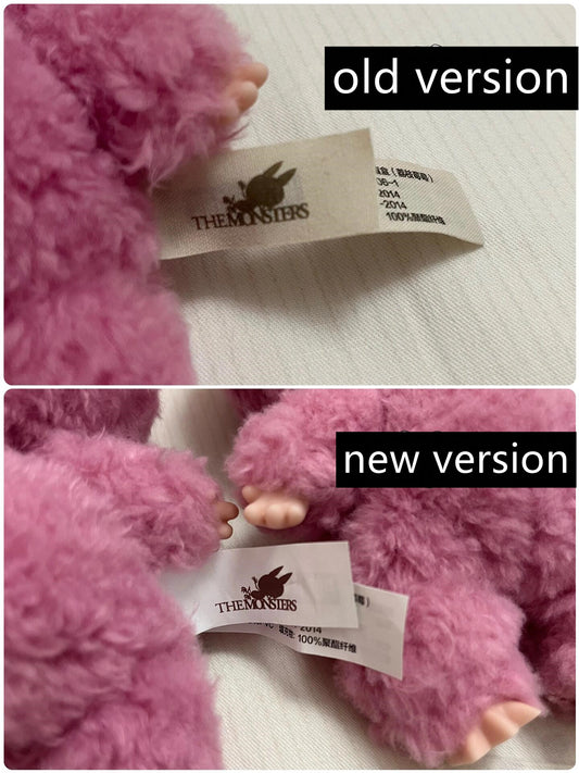 Changes in the new version of Labubu Exciting Macaron Vinyl Face