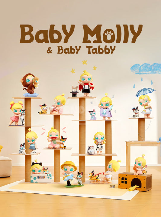 Pop Mart Baby Molly & Baby Tabby Series New Released