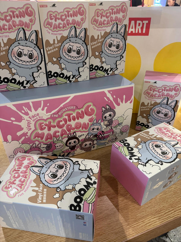 Labubu The Monsters Etciting Macaron Plush Series