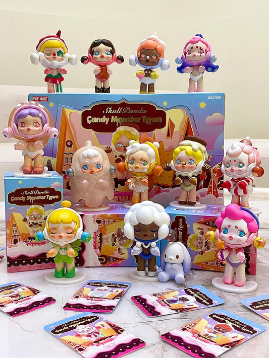Skullpanda Candy Monster Town Series-Pop Mart Skullpanda's 4th Generation Blind Box Collection