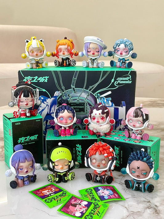 Skullpanda City of Night Series-Pop Mart Skullpanda The 5th Generation Collection