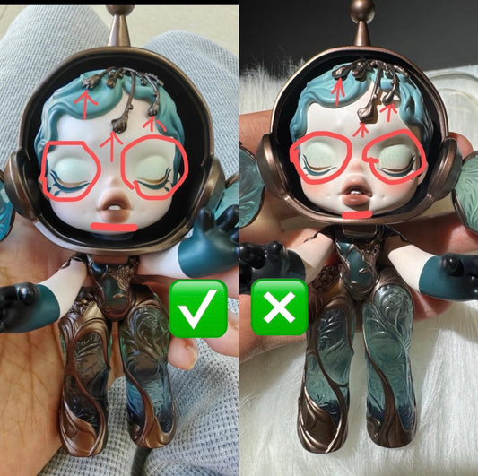 Skullpanda Qing Quan Limited Figure Real vs Fake