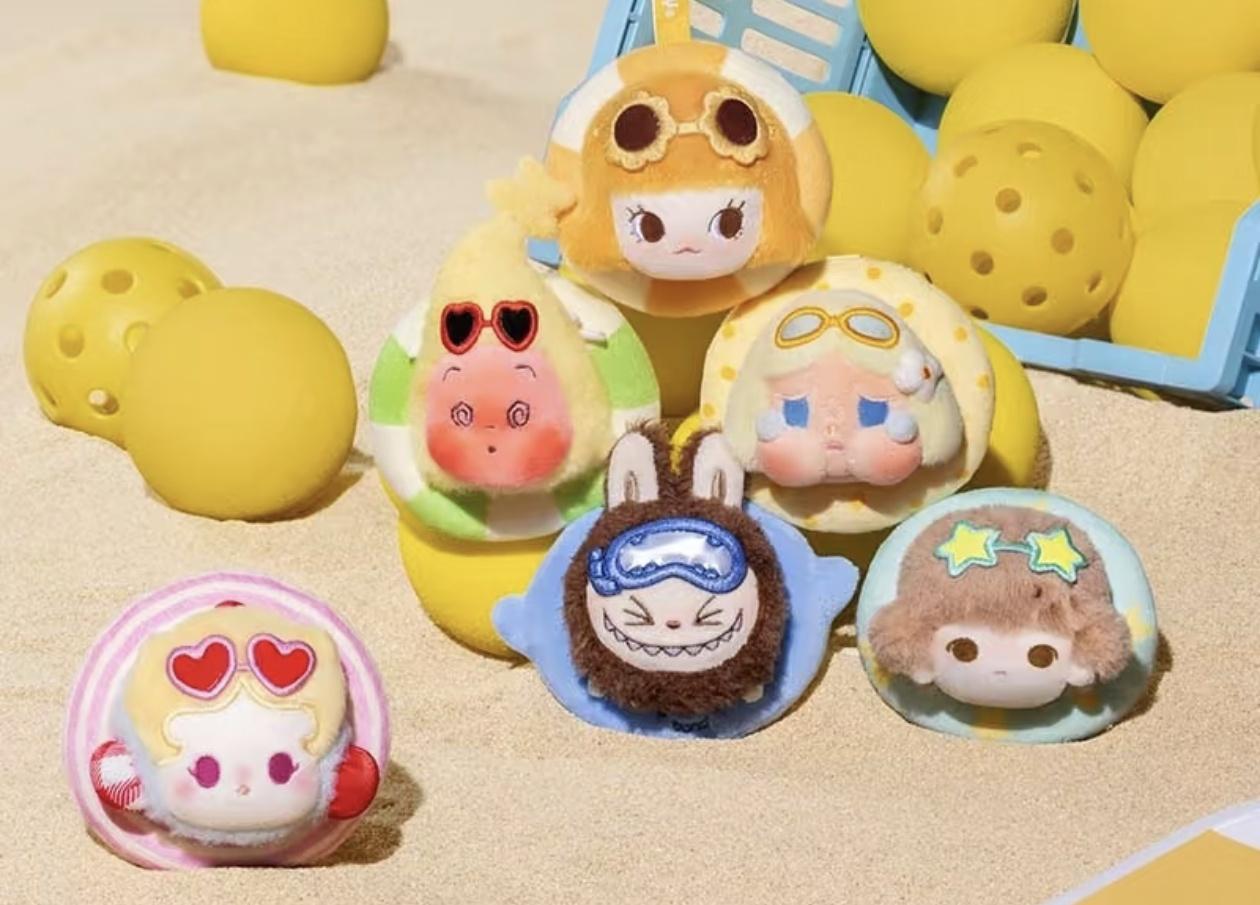 Pop Mart Island Vacation Mini Plush Pendant Blind Box Series