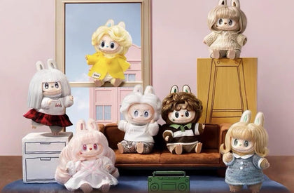 Labubu The Monsters Hair Salon Vinyl Plush Pendant Blind Box Series