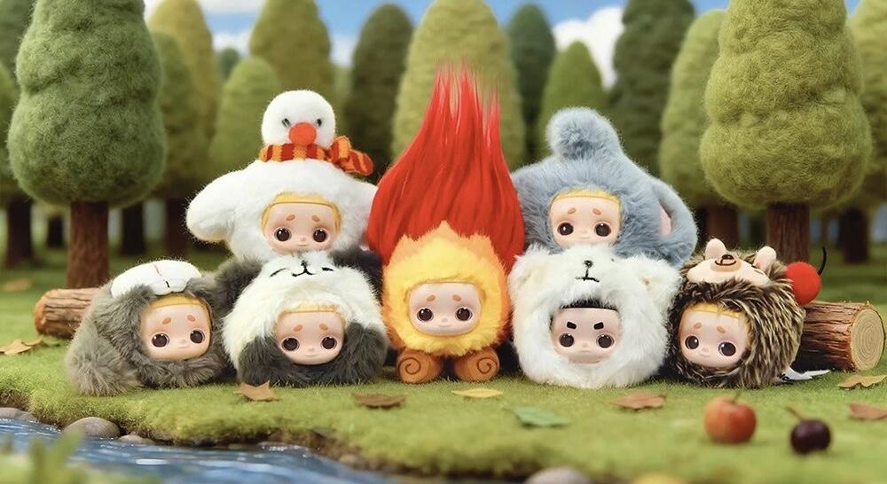 Nook My Date With The Forest Vinyl Plush Pendant Blind Box Series